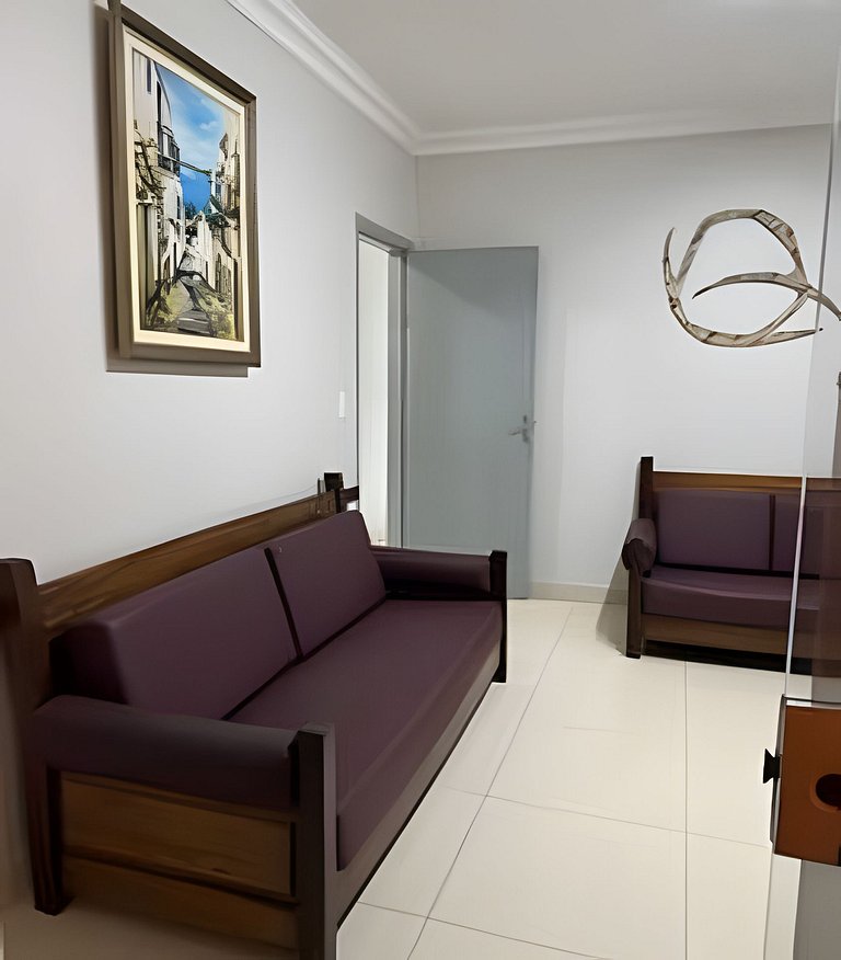 Casa aconchegante com ar-condicionado e garagem