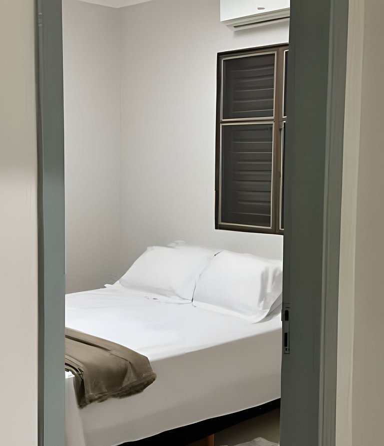 Casa aconchegante com ar-condicionado e garagem