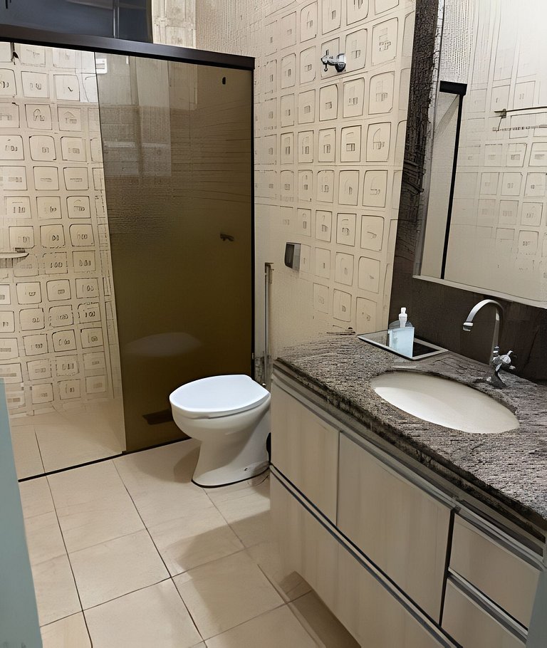 Casa aconchegante com ar-condicionado e garagem