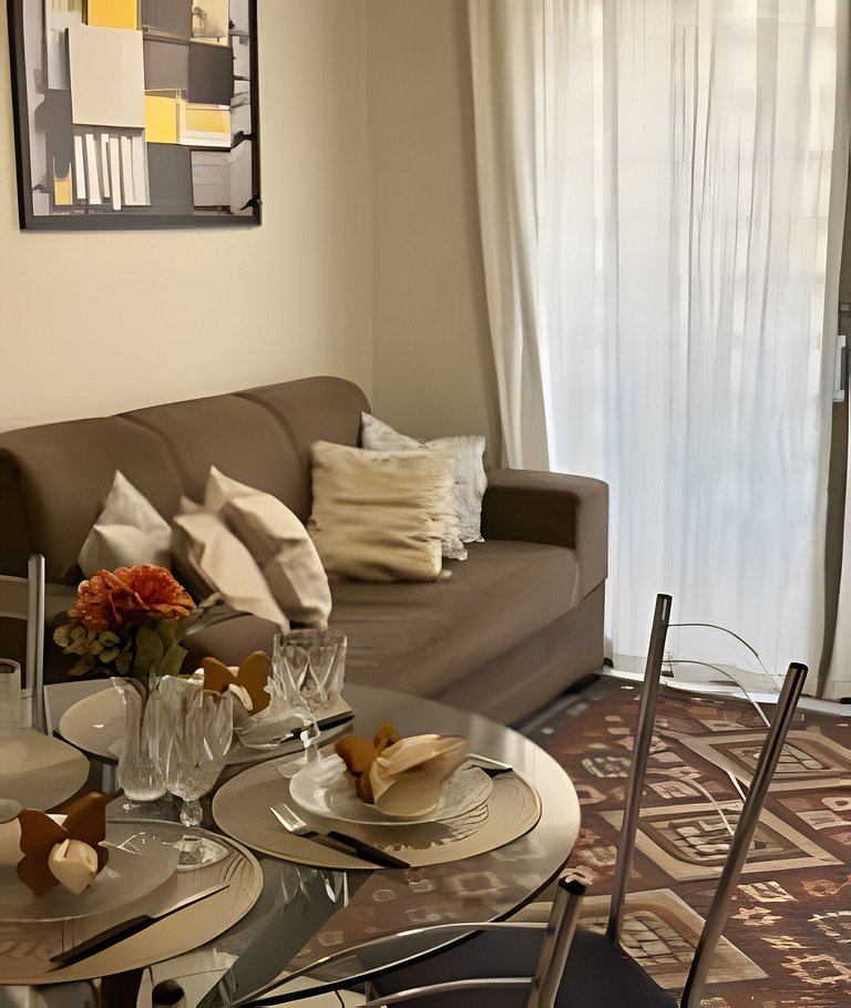 Apto 3 quartos•Conforto e estilo