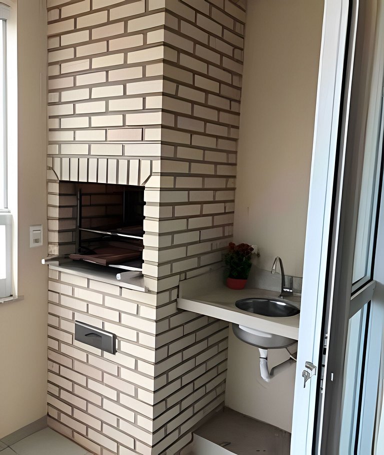 Apto completo 91mts c/garagem