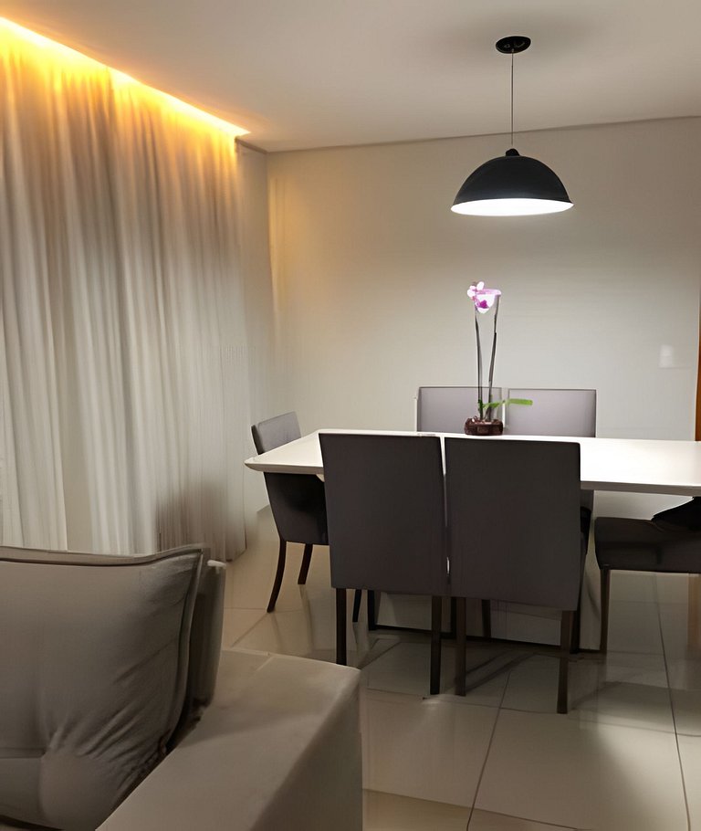 Apto completo 91mts c/garagem