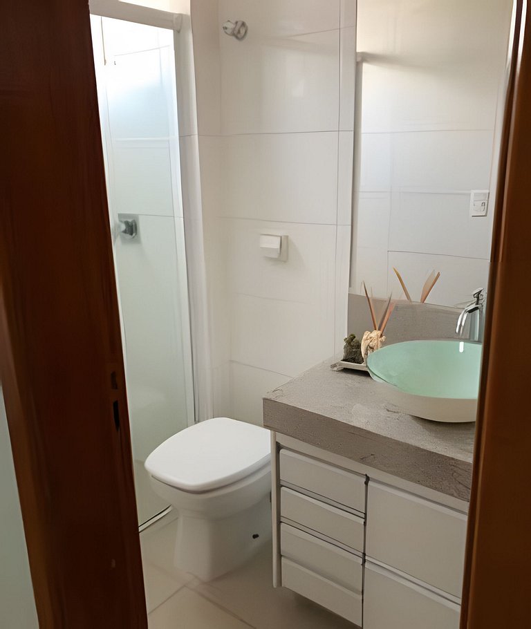 Apto completo 91mts c/garagem