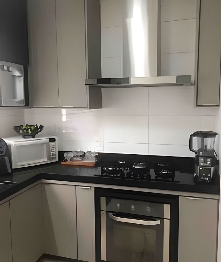 Apto completo 91mts c/garagem