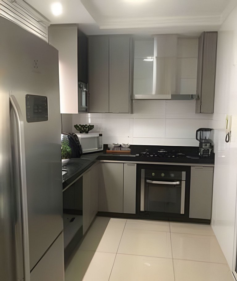 Apto completo 91mts c/garagem