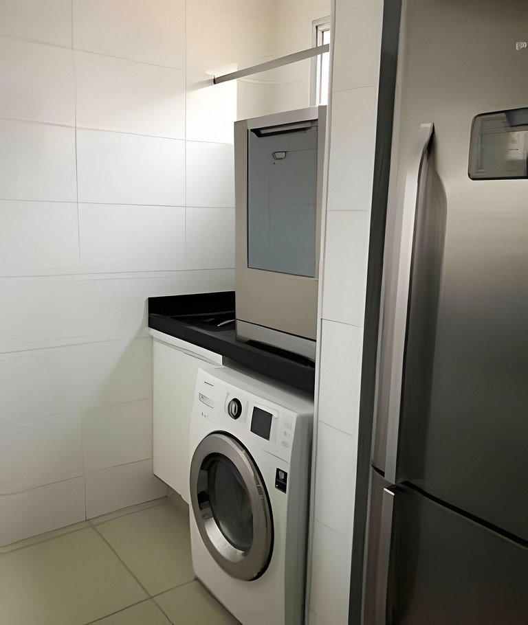 Apto completo 91mts c/garagem